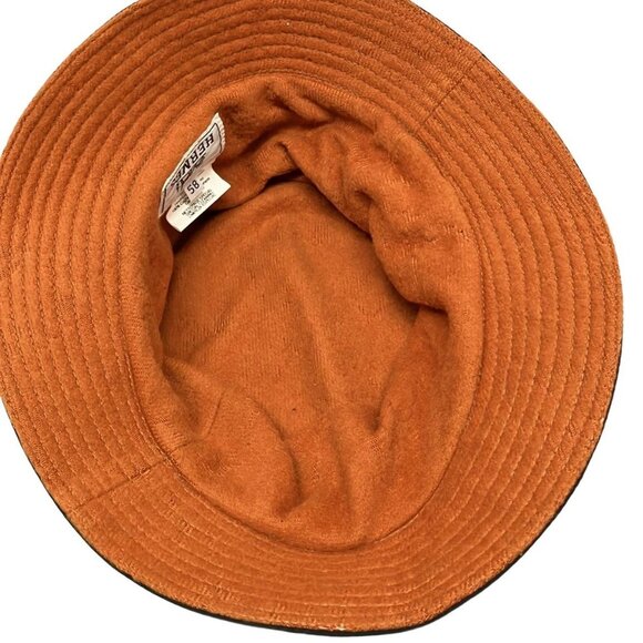 Auth HERMES - Black Nylon Hat - Picture 3 of 9